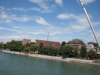 Basel river rhine, vinneve 2