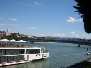 Basel river rhine, vinneve4