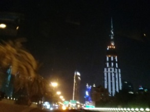 Burj Khalifa behind of another bldg. ,vinneve
